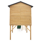 Lifespan Kids Burleigh Cubby House with 2.2m Slide (Green)