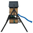 Lifespan Kids Claremont Swing Set & Play Centre with 2.2m Slide (Blue)