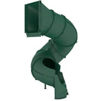 Lifespan Kids Spiral Tube Slide - Green