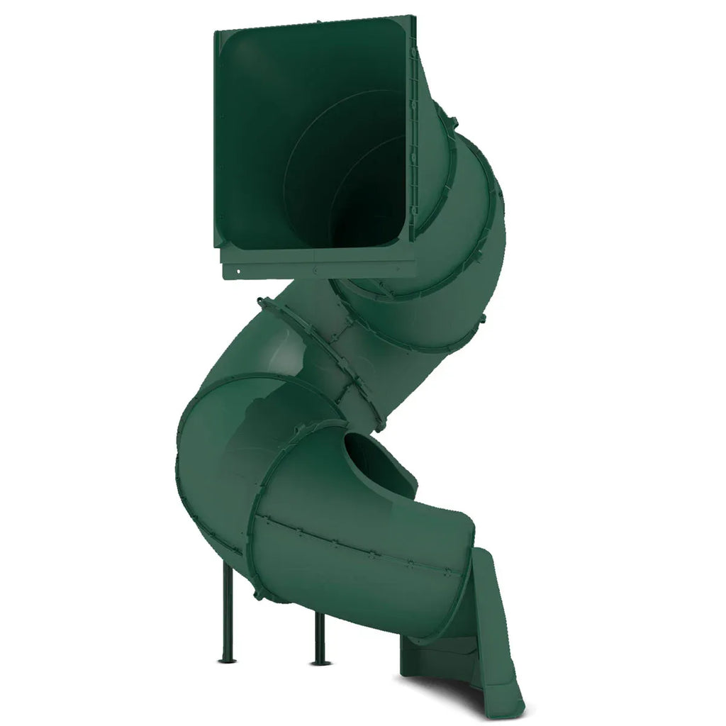 Lifespan Kids Spiral Tube Slide - Green