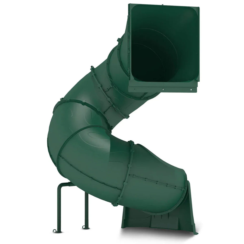 Lifespan Kids Spiral Tube Slide - Green