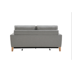 SHASA 2 Seater Pull-out Sofa bed Grey celadon