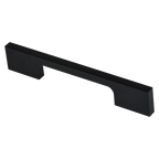 5 x 96mm Kitchen Handle Cabinet Cupboard Door Drawer Handles square Black furniture pulls