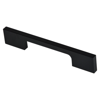5 x 96mm Kitchen Handle Cabinet Cupboard Door Drawer Handles square Black furniture pulls