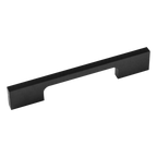 5 x 96mm Kitchen Handle Cabinet Cupboard Door Drawer Handles square Black furniture pulls