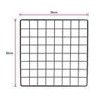 12 Cube Wire Grid Organiser Bookcase Storage Cabinet Wardrobe Closet Black