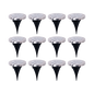 12x Solar Powered LED Buried Inground Recessed Light Garden Outdoor Deck Path