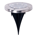 12x Solar Powered LED Buried Inground Recessed Light Garden Outdoor Deck Path