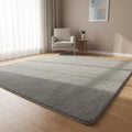 Large Shag Rug – Soft 200x140cm Grey Floor Rug with Anti-Slip Backing