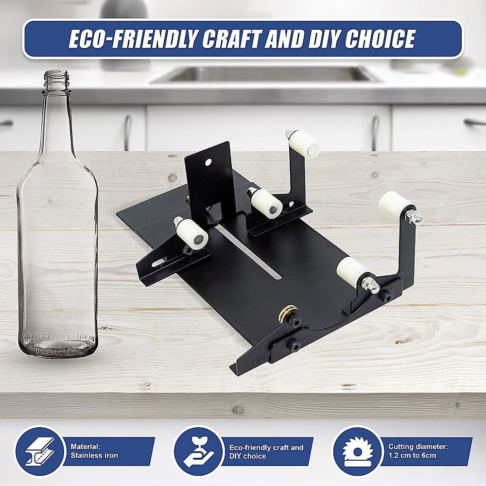 Glass Bottle Cutter Cutting Tool Upgrade Version Square & Round Bottle Cutter