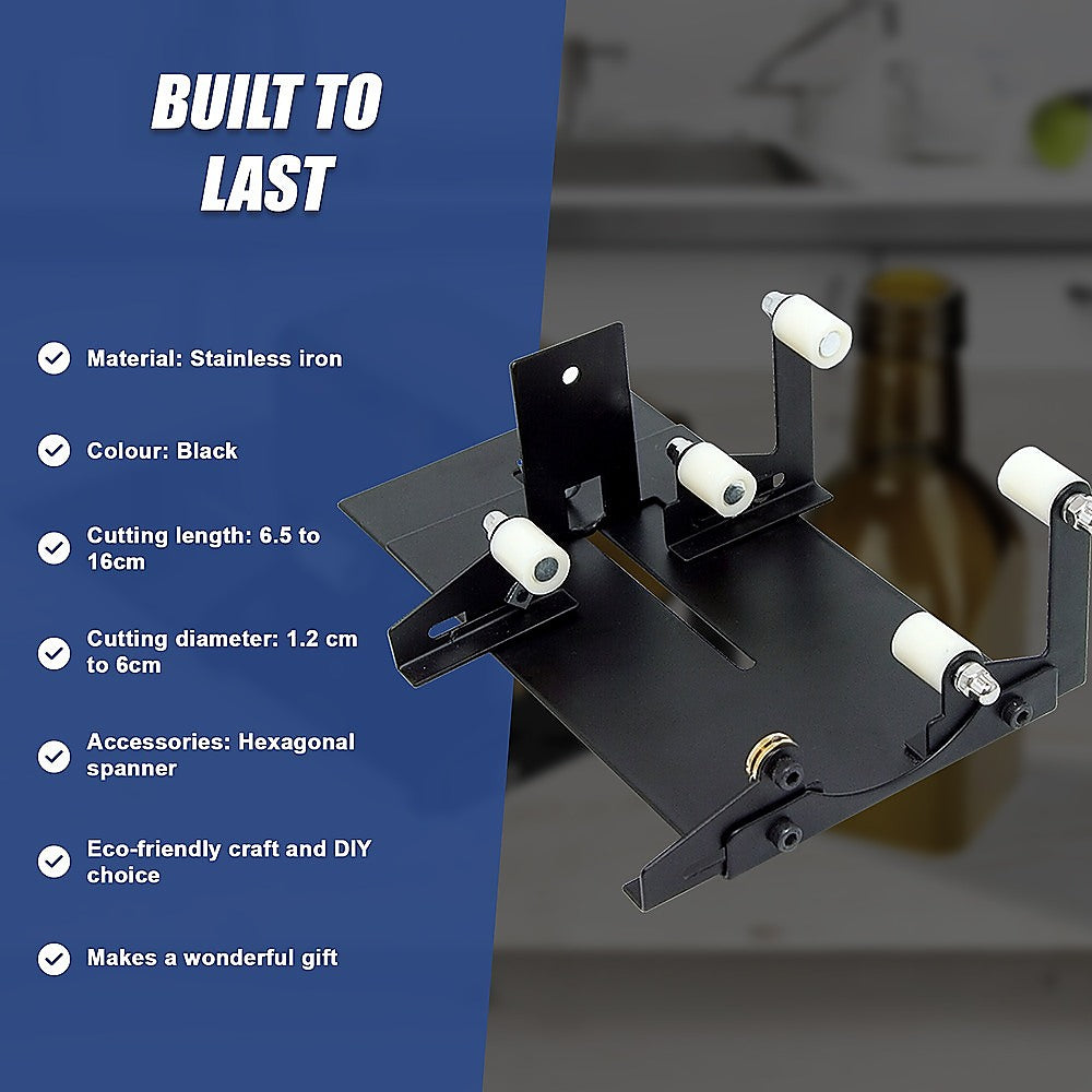 Glass Bottle Cutter Cutting Tool Upgrade Version Square & Round Bottle Cutter