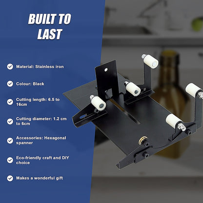 Glass Bottle Cutter Cutting Tool Upgrade Version Square & Round Bottle Cutter