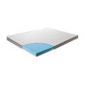 Queen Cooling Gel Memory Foam Mattress Topper – CertiPUR-US® Certified Foam