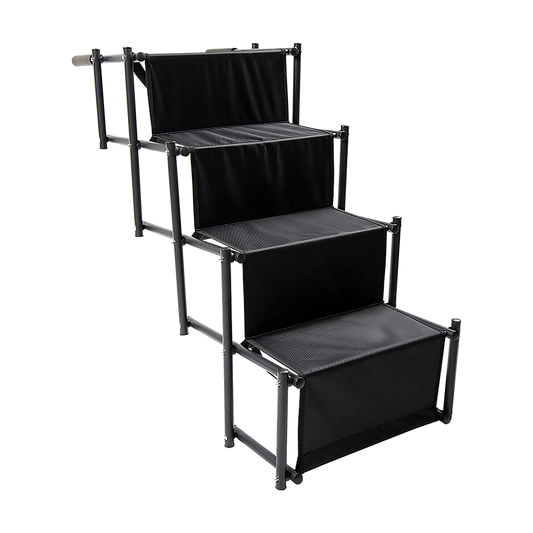 Folding Dog Car Boot Steps Ladder Lightweight Strong Pet Stairs