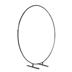 2M Wedding Hoop Round Circle Arch Backdrop Flower Display Stand Frame Background