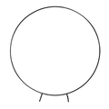 2M Wedding Hoop Round Circle Arch Backdrop Flower Display Stand Frame Background