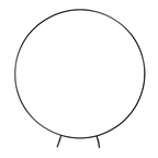 2M Wedding Hoop Round Circle Arch Backdrop Flower Display Stand Frame Background