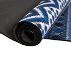Large Floor Rug – 200x300cm Blue Rug (Ethnic Style)
