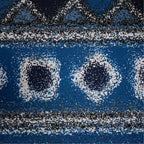 Large Floor Rug – 200x300cm Blue Rug (Ethnic Style)