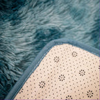 Large Floor Rug – 200x300cm Blue Rug (Fluffy Style)