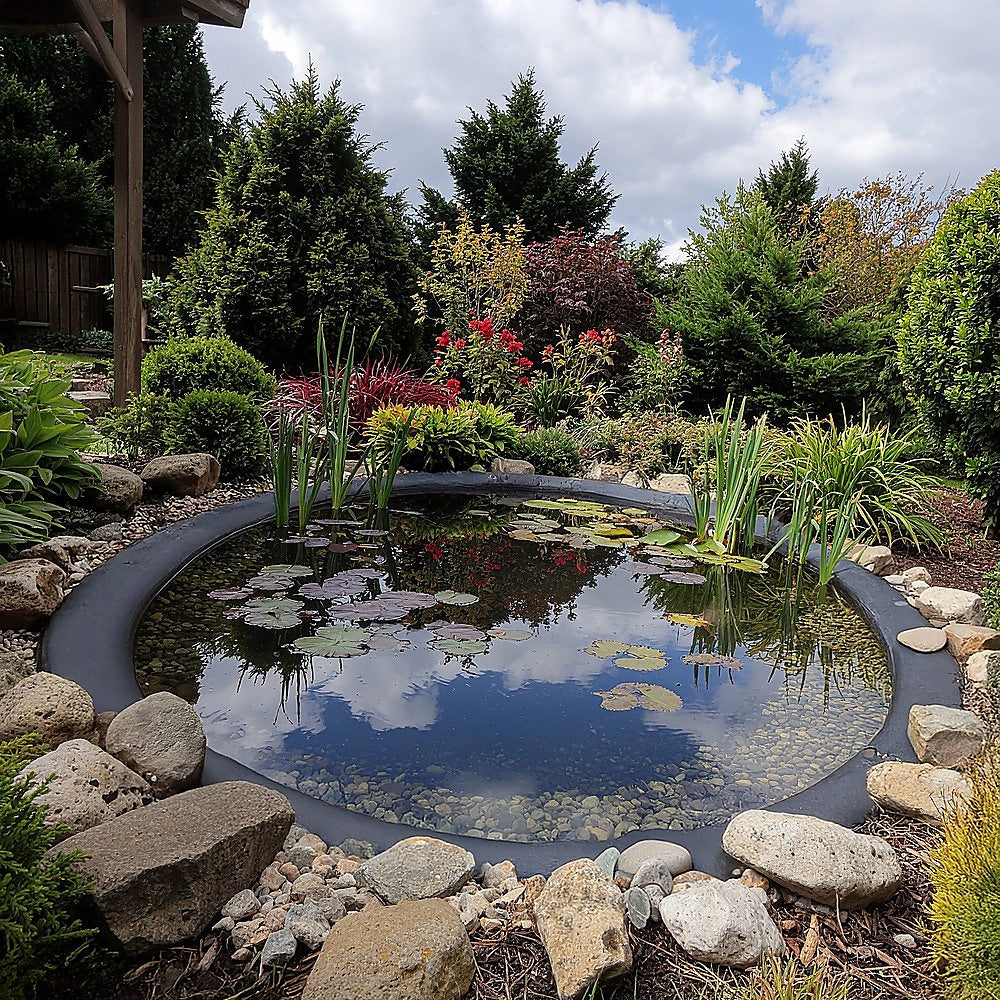 Fish Pond Liner 3 x 4.6m x 0.5mm Garden Pool Membrane Reinforced