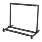 Guitar Stand 5 Holder Guitar Folding Stand Rack Band Stage Bass Acoustic Guitar