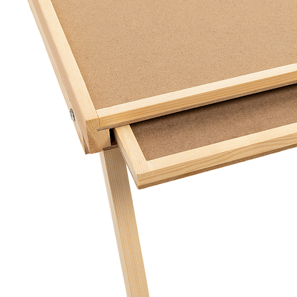 1500 Piece Wooden Jigsaw Puzzle Table – 67x87cm Puzzle Board with Folding Legs