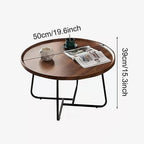 Side Table for Living Room Round Coffee Table
