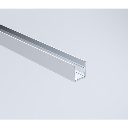 100x110cm Double Door Corner Shower Screen – Wall Channels with SS Hinges in Chrome, Square Double Pull Handle
