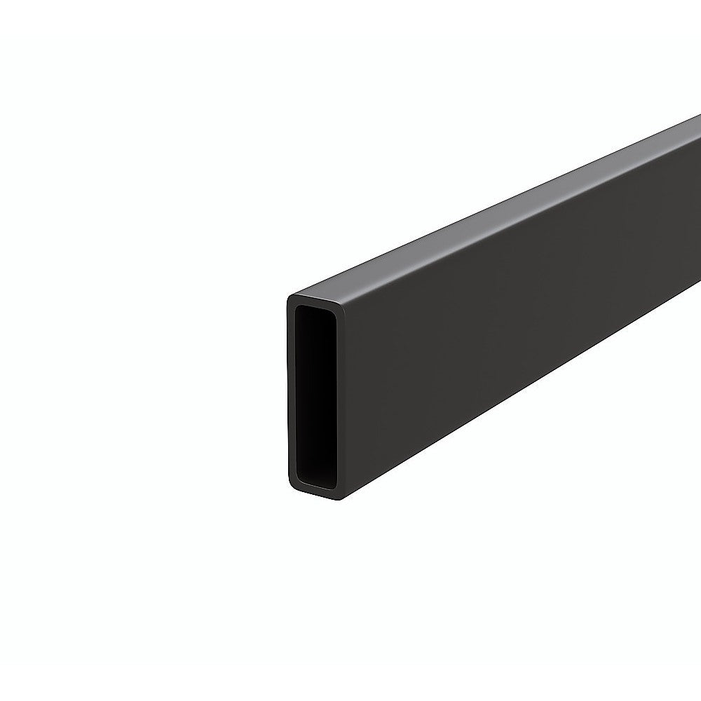 180x100cm Frameless Glass Sliding Corner Shower – With Black Rail and Wall Channel for Contemporary Bathrooms
