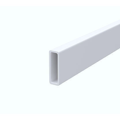 180x100cm Frameless Glass Sliding Corner Shower – With White Rail and Wall Channel for Contemporary Bathrooms