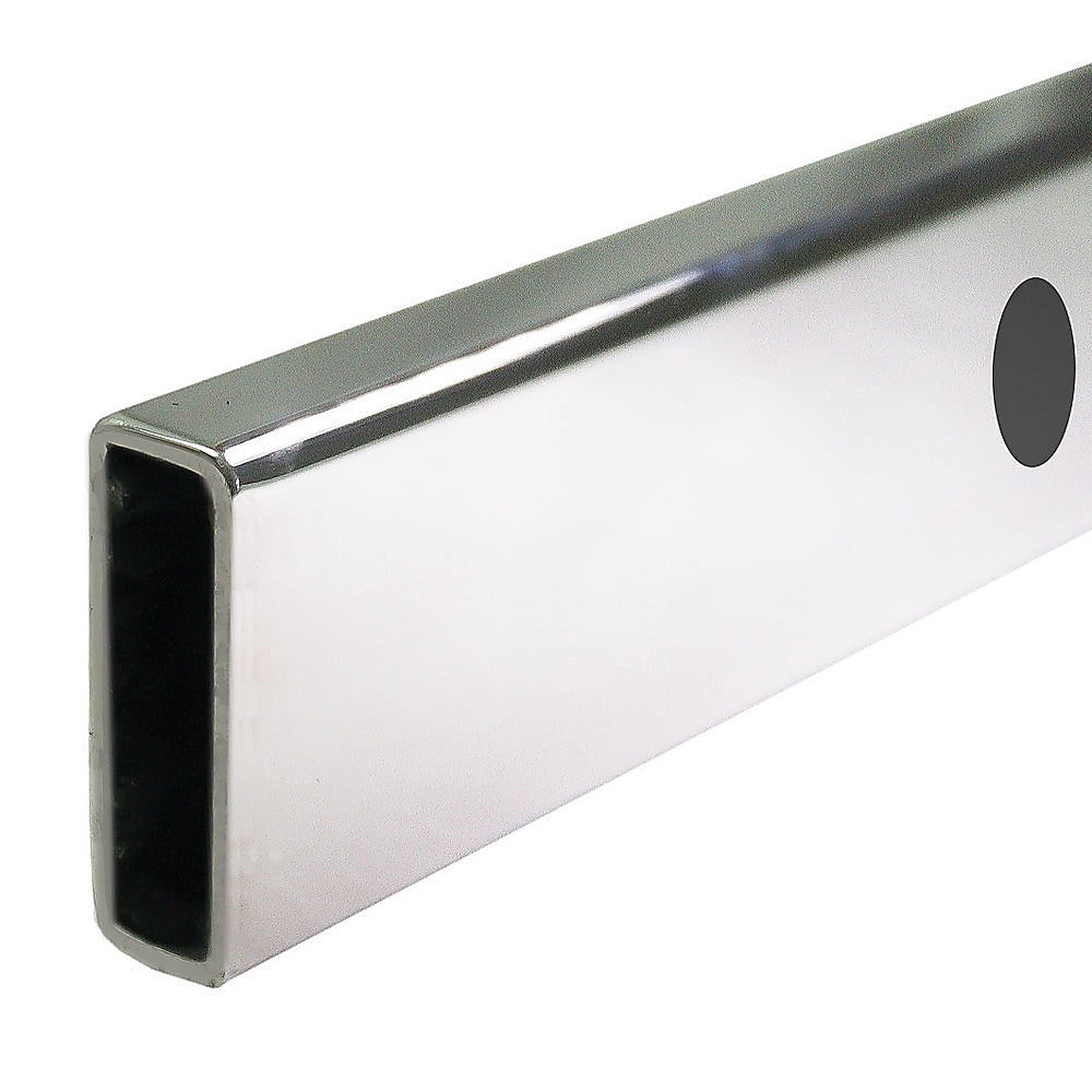180x100cm Frameless Glass Sliding Corner Shower – With Chrome Rail and Wall Channel for Contemporary Bathrooms