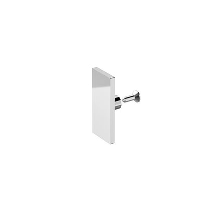 180x100cm Frameless Glass Sliding Corner Shower – With Chrome Rail and Wall Channel for Contemporary Bathrooms