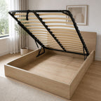 Gas Lift Bed Mechanism – Double Bed Frame with Wooden Slats
