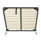 Gas Lift Bed Mechanism – Double Bed Frame with Wooden Slats