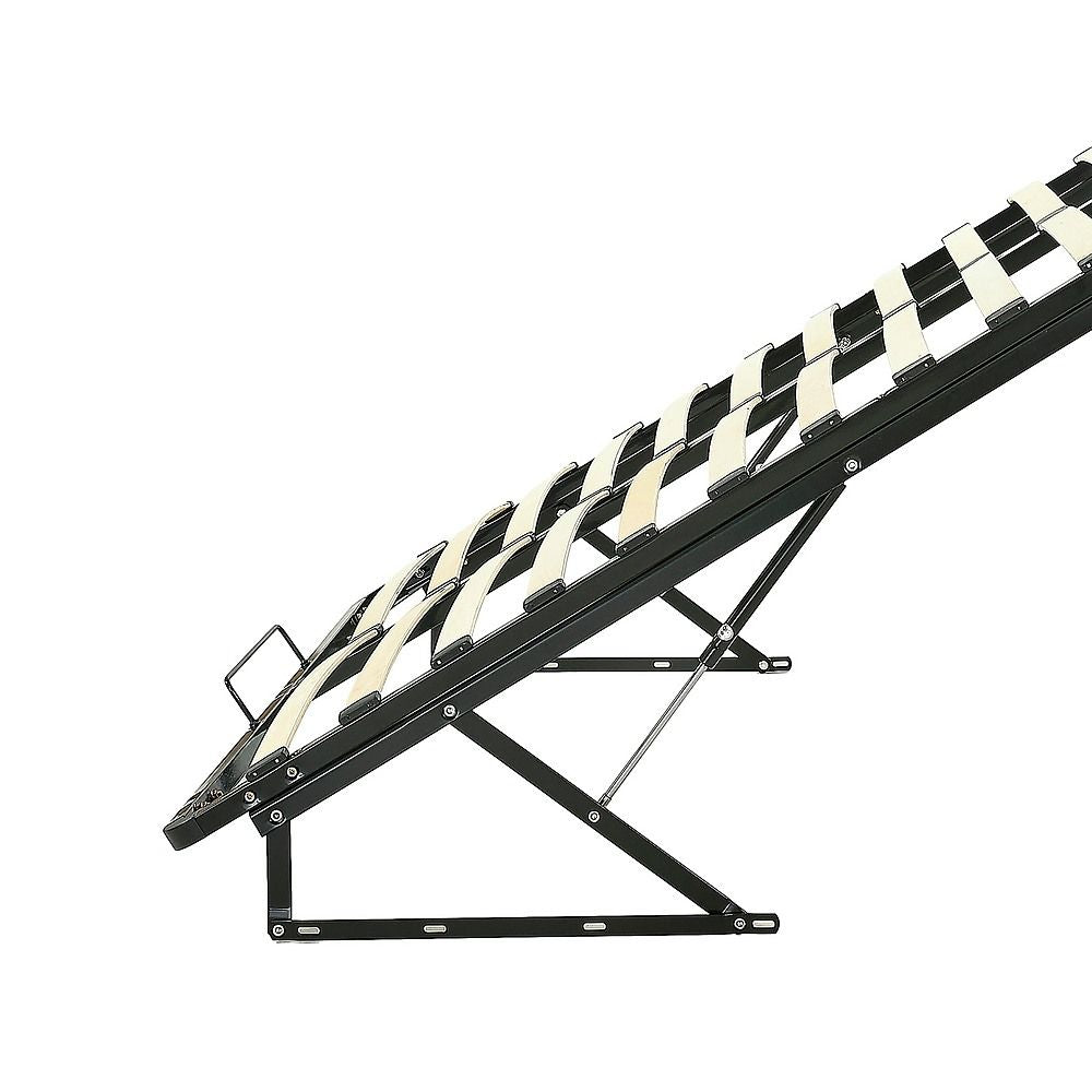 Gas Lift Bed Mechanism – Queen Bed Frame with Wooden Slats