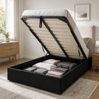 Gas Lift Bed Mechanism – King Single Bed Frame with Wooden Slats