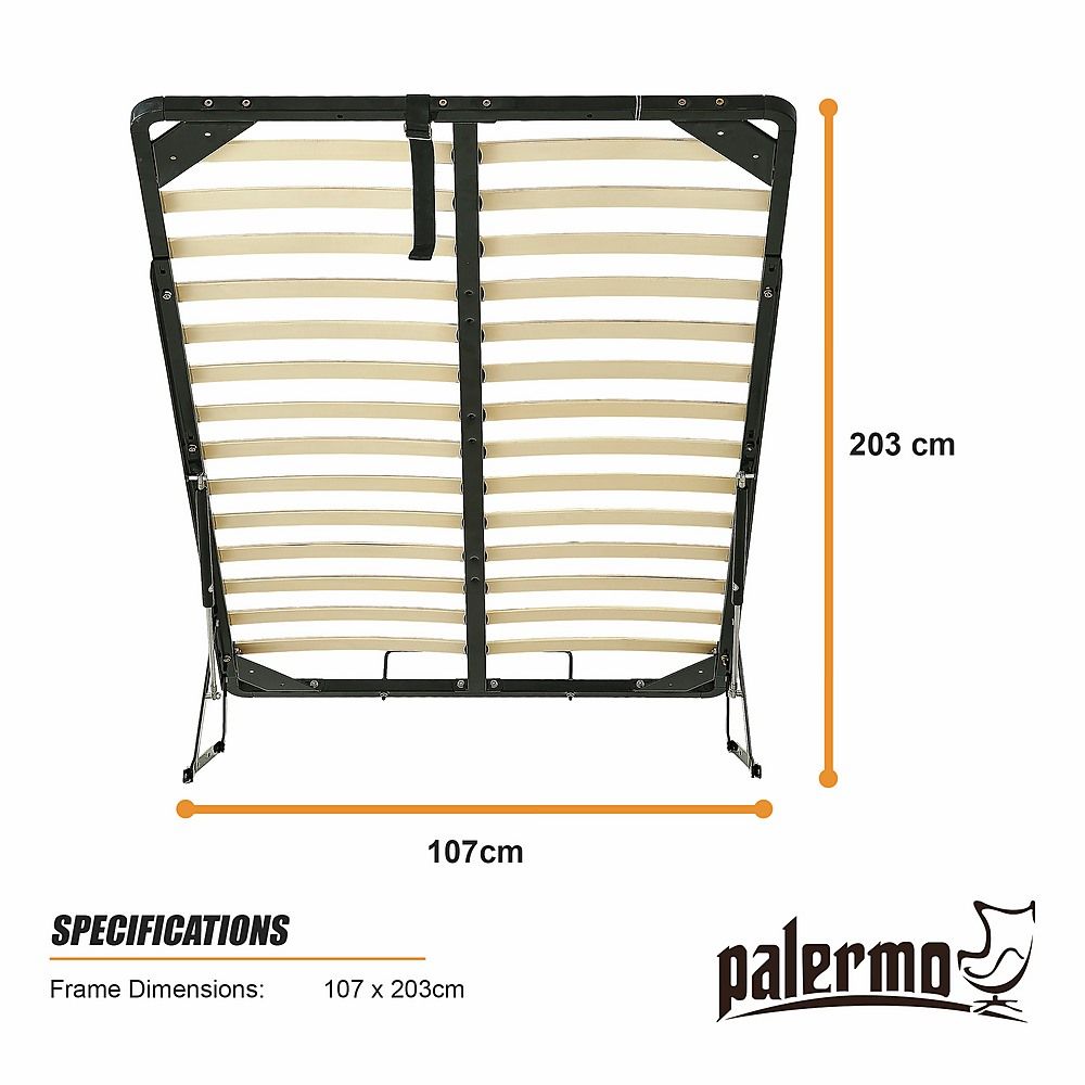Gas Lift Bed Mechanism – King Single Bed Frame with Wooden Slats