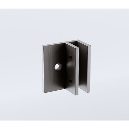 120x120cm Double Door Corner Shower – Gunmetal F-Brackets with Brass Hinges for Modern Bathrooms