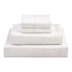 Queen Bed Sheet Set – 1800 Series Microfiber, Deep Pocket, Soft & Breathable, White