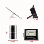60W LED Solar Flood Light with Motion Sensor – Outdoor Security Lighting