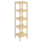 5 Tier Bookshelf Storage Bookcase Shelving Unit for Home Office