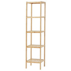 5 Tier Bookshelf Storage Bookcase Shelving Unit for Home Office