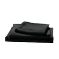 Microfiber Sheet Set 4 Piece Queen Black Deep Pocket Bed Sheets Soft Breathable Easy Care Bedding