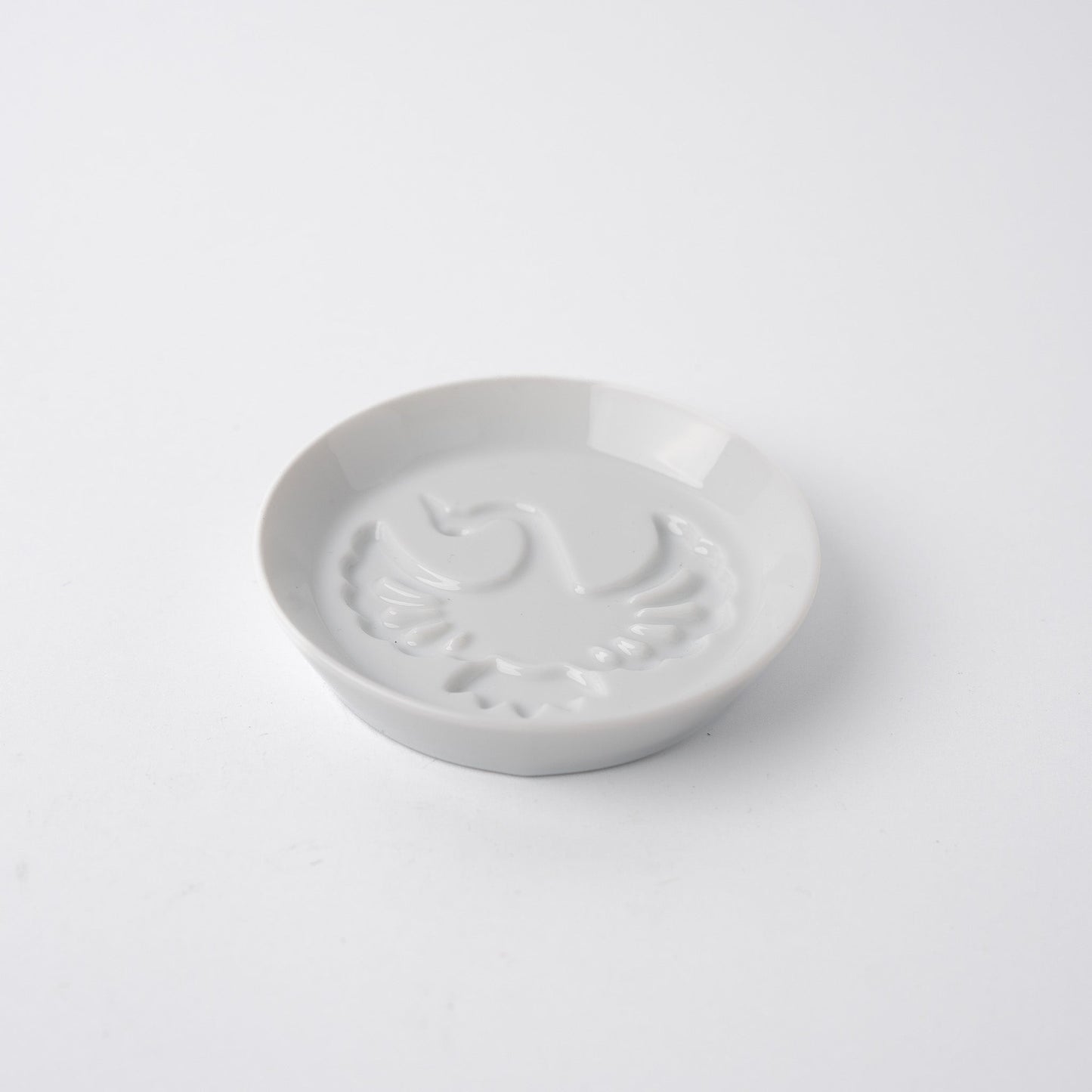 Sauce Dish Silhouette Crane