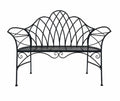 Garden Metal Bench 105cm