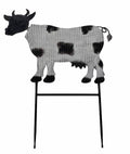 Cow Metal Garden Stake 58cm