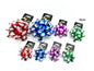 bulk 24 2 Tone Gift Bow 10cm Assort Cols