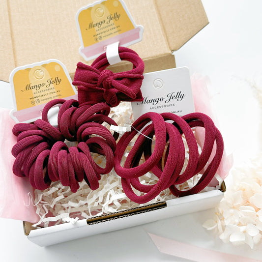School Colour 36 pieces Bundle - Maroon