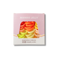 MANGO JELLY Metal Free Hair Ties (3cm) - CITRUS 36P - One Pack